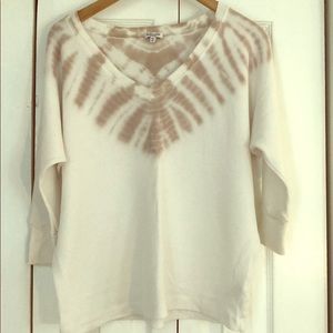 Splendid 3/4 sleeve waffle knit top. Size xs